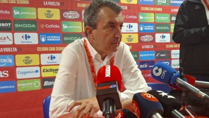 Javier Guillén habló con los medios tras la presentación de la Vuelta a España.