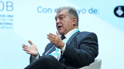 Joan Laporta, presidente del FC Barcelona