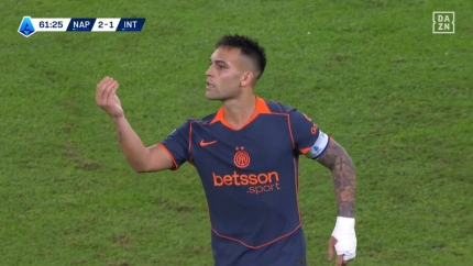 Lautaro llama cagón a Antonio Conte, al que tuvo como entrenador en el Inter de Milán.