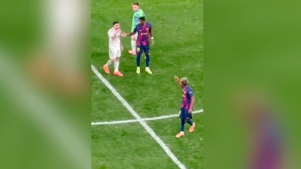 Dani Carvajal le dice a Lamine Yamal "sigue hablando" al finalizar el Clásico