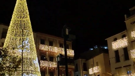 Luces navidad Plasencia