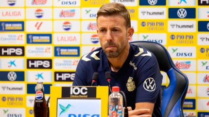 Luis García, entrenador de Las Palmas