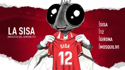 Sisa, la mascota del Girona FC