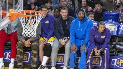 Luka Doncic y LeBron James fueron baja y los Lakers perdieron con los Blazers.