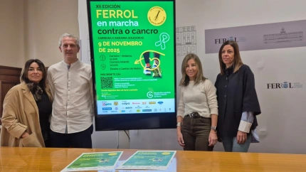 Participantes en la presentación de la carrera