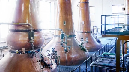 Fábrica de whisky DYC en Palazuelos de Eresma, en Segovia