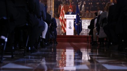 Declaración institucional del 'president' de la Generalitat, Carlos Mazón, en el aniversario del día de la dana