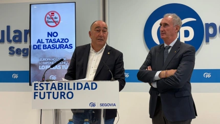 Miguel Ángel de Vicente, secretario provincial del PP de Segovia sobre la tasa de basuras