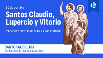 Santos Claudio, Lupercio y Vitorio