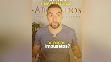 David Jiménez, abogado, en el vídeo
