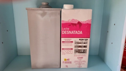 Bricks apilables con materiales reciclados