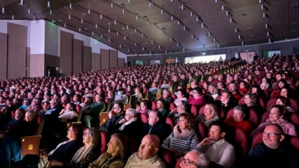 Patio de butacas del Auditorio Margarita Lozano durante un espectáculo