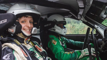 Noe Padin, de copiloto, el día que se subió con Sergio Vallejo en el Porsche 911