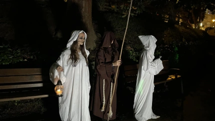 Foto de archivo del Pasaxe do Medo en Pontedeume