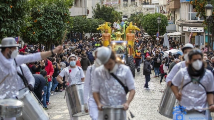 (Foto de ARCHIVO)Cabalgata de Reyes de HuelvaREMITIDA / HANDOUT por AYUNTAMIENTO DE HUELVAFotografía remitida a medios de comunicación exclusivamente para ilustrar la noticia a la que hace referencia la imagen, y citando la procedencia de la imagen en la firma05/1/2022