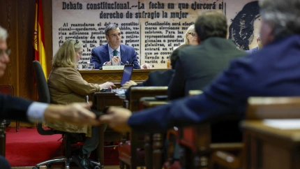 Un momento de la comisión Koldo del Senado con Pedro Sánchez de compareciente