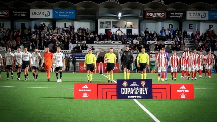 Caudal - Sporting en Copa del Rey