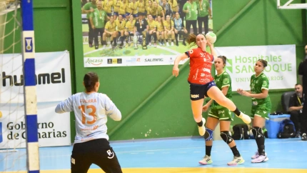 Imagen del partido entre Rocasa Gran Canaria y Porriño