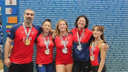 Deportistas del Halter San José que han participado en los Juegos del Mediterráneo