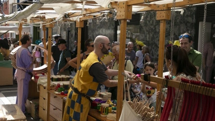 El mercado medieval abre sus puertas este viernes