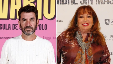 Arturo Valls (i) y Massiel (d)