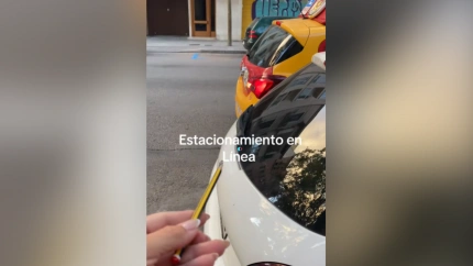 El aparcamiento en el vídeo