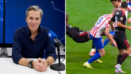 Paco González, director de Tiempo de Juego, sobre el penalti de Nianzou sobre Giménez: "Es claro"