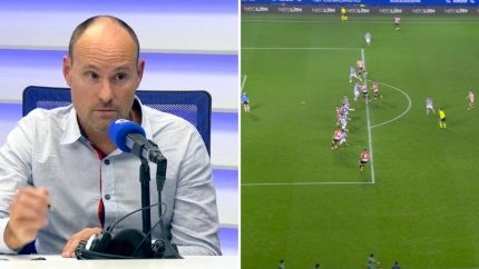 Las dudas de Mateu Lahoz, excolegiado internacional, con el gol de Robert Navarro en el Real Sociedad-Athletic