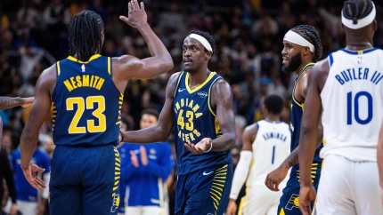 Los Pacers consiguieron la primera victoria de la temporada.