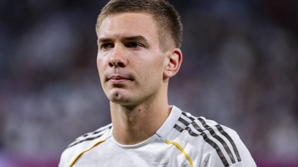 Franco Mastantuono, en un partido con el Real Madrid