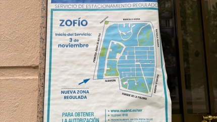 El barrio de Zofío, en Usera, pasa a formar parte de la zona SER