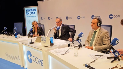 Carlos Herrera con Marifrán Carazo y Francis Rodríguez