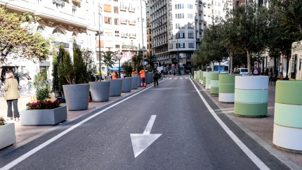 Maceteros plaza ayuntamiento