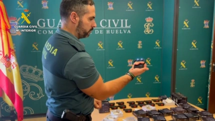 Guardia Civil Huelva, puños americanos