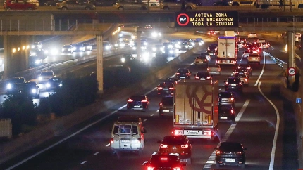 Zona de bajas emisiones en Madrid
