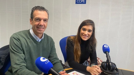 María José Tapia, presidenta de la Cámara de Comercio y José Encinas, recién nombrado secretario