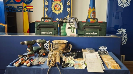 La Policía Nacional desarticula un clan familiar especializado en el robo de cobre en empresas de Navarra y Cantabria