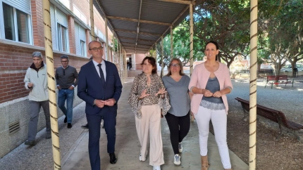 Vista al IES de Fuente Álamo