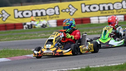 Momento de Pablo Segura durante la carrera