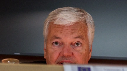 El comisario de Justicia de la UE, Didier Reynders
