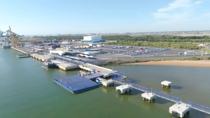 Muelle Sur del Puerto de Huelva