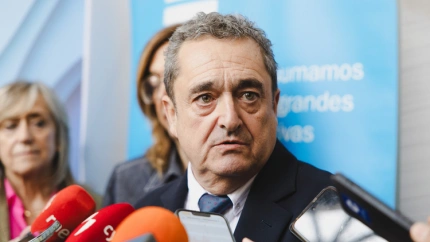 Conrado Merino, presidente de la Cámara de Comercio de Palencia