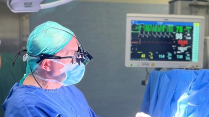 El Dr. Benjamín López durante la intervención