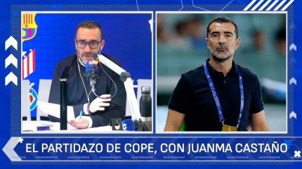 Juanma Castaño entrevista en El Partidazo de COPE a Juan Carlos Carcedo, entrenador del Pafos