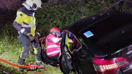 Mariano Fortún en una de las actuaciones que les toca hacer