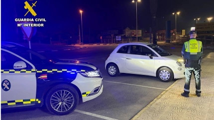 Imagen del vehículo que circulo 17 kilómetros en dirección contraria.