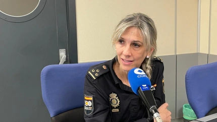 Beatriz Gambón, portavoz de la Policía Nacional