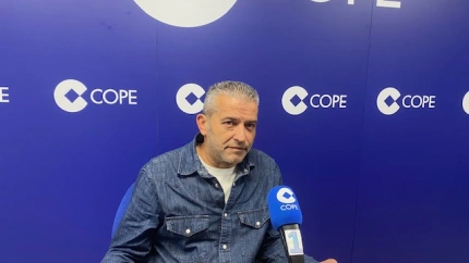 El presidente de la Junta de Personal y delegado de CSIF en el Concello de Ourense, Javier Nóvoa, en los estudios de COPE Ourense