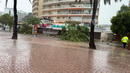 Fotos tormenta en Calvià