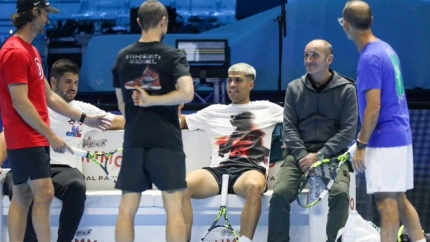 Carlos Alcaraz ya se entrena en Turín